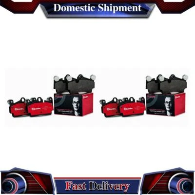 Brembo 2X Front Rear Disc Brake Pad Set For BMW 320i 2017 2016 - Image 1 of 4