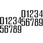  2 PCS Plakette Mit Hausnummern Nummernzeichen Universal- Anzahl