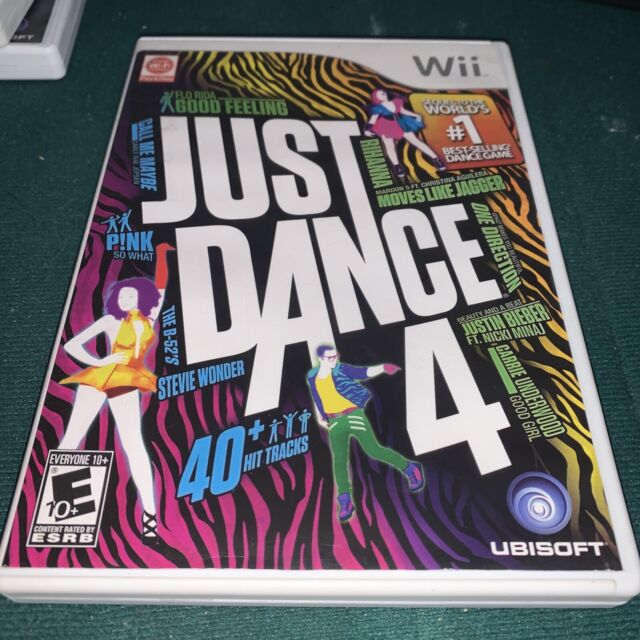 Jogo Just Dance 4 Nintendo Wii U Dança Música Frete Grátis