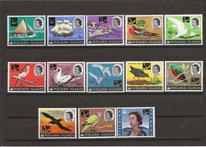 PITCAIRN ISLANDS 1967 SG 69/81 MNH - Picture 1 of 2