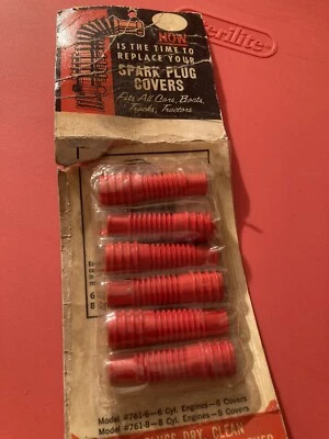 JUEGO BOTAS CABLE BUJÍA NARANJA R A C 6 CILINDROS EN PAQUETE DE FÁBRICA Foto 1 de 3