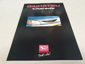 1996 DAIHATSU CHARADE Australian Sales Brochure - Picture 1 of 5