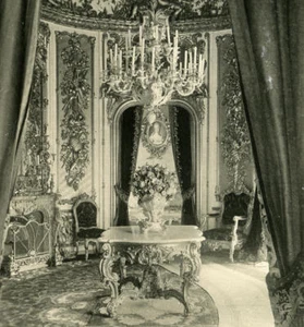 Germany Bavarian Highlands Linderhof Castle old NPG Stereo Photo 1900 - Picture 1 of 3