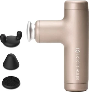 DOCTOR AIR Exagun Hyper REG-04 Massage Gun Vibrating rechargeable Gold Japan NEW - Picture 1 of 5