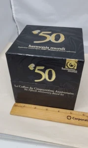 Harmonia Mundi Le Coffret Du Cinquantieme Anniversaire 50th 29 Discs Box Set - Picture 1 of 9