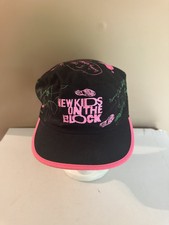 1990 New Kids On The Block Cap Hat NEW NKOTB Jordan Knight Beantown Band (11B)