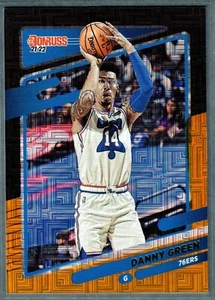 2021-22 Donruss Danny Green Choice Black Gold #/8 76ers SP - Imagen 1 de 2