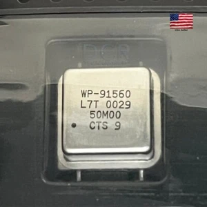 25 Stück CTS 50,0 MHz WP915650LT7T Kristall Oszillator volle Dose New Old Stock USA - Bild 1 von 2