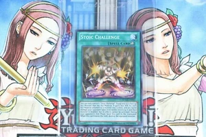 Yugioh Spell Card Stoic Challenge NUMH-EN055 Unlimited Edition Super Rare - Picture 1 of 2
