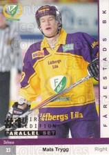 2002-03 Swedish Elitset First Edition Parallel #24 Mats Trygg