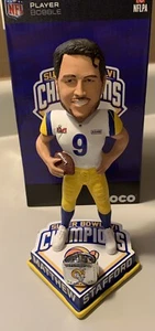 Matthew Stafford Los Angeles Rams Super Bowl Champs Bobblehead W/ Box! /2022 - Picture 1 of 2