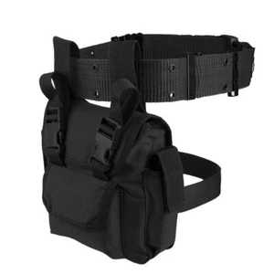 Tactical Drop Leg Bag Adjustable Army Hunting Waist Packs Molle Pouch Fanny Pack - Picture 1 of 11