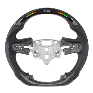Echtes Kohlefaser LED-Lenkrad für GMC Sierra 1500 2500 3500 20-24 Nicht beheizt - Bild 1 von 8