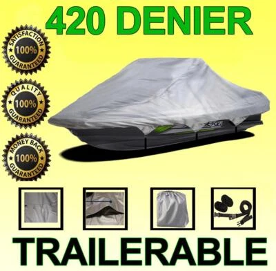 420 DENIER KAWASAKI STX 900 1995- 2000, STX 1100 Jet Ski Cover - Image 1 of 4