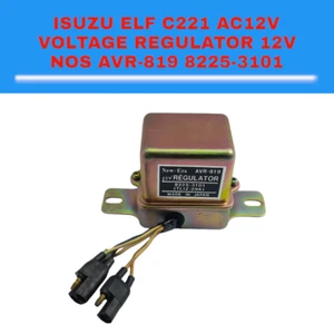 For Isuzu ELF C221 AC12V Voltage Regulator 12V NOS AVR-819 8225-3101 - Picture 1 of 7