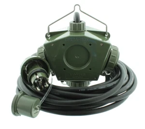 Cable de camping distribuidor 3 velocidades H07RN-F 3G 2,5mm 1,5-50m IMPERMEABLE A PRESIÓN Mujer - Imagen 1 de 23