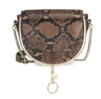 Bolso See by Chloé Mara Piel de Serpiente Cuero Repujado Nuevo con Etiquetas Foto 1 de 4