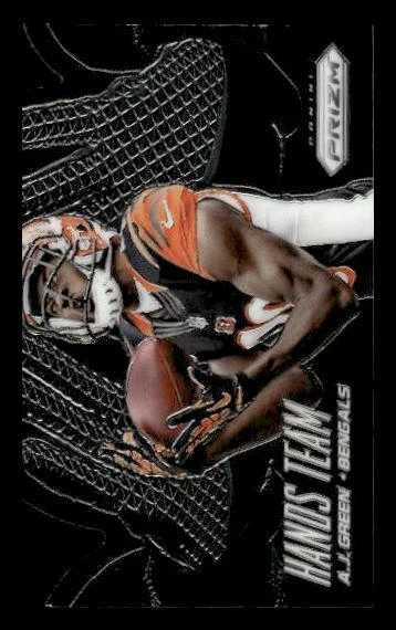 2014 Panini Prizm #HT8 A.J. Green Hands Team Cincinnati Bengals - Image 1 of 2