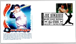 #4697 NEW YORK YANKEES BASEBALL ALL-STAR JOE DIMAGGIO FDC - Picture 1 of 1