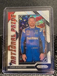Chris Buescher 2023 Prizm White Sparkle - NT Exclusive Pack National Pride #11 - Bild 1 von 2