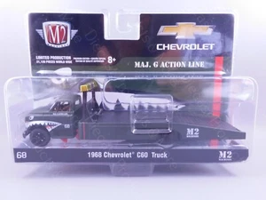 M2 Machines MAJ G Action Line 1968 CHEVROLET C60 Roll Back Tow Truck HS01 1:64 - Picture 1 of 6