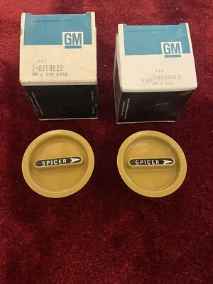 Nuevo de Lote Antiguo Chevrolet GMC Camión 4x4 Perillas Delanteras Spicer 6259022 Foto 1 de 3