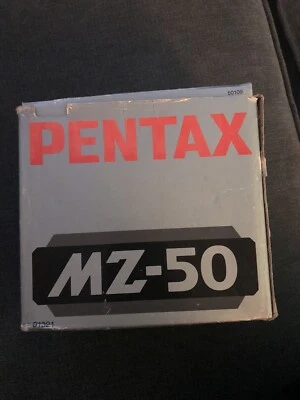Pentax Mz-50 Vintage 35mm camera boxed with Pentax-F SMC 1:4-5.6 35-80mm lens - Image 1 of 4
