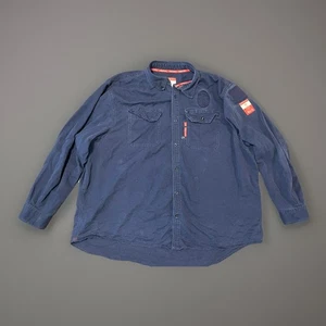 Portwest Fire Resistant FR Blue Work Shirt 3x Category 2 - Picture 1 of 7
