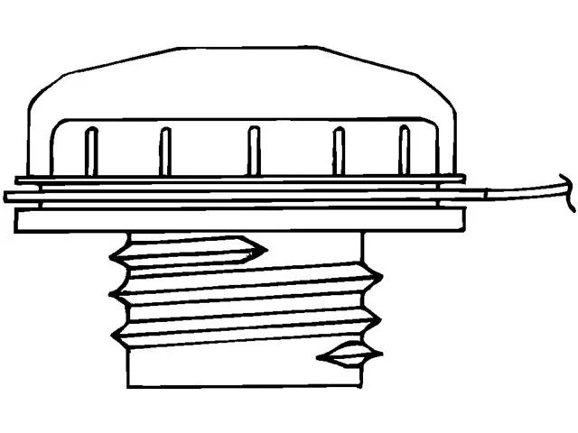 Tapa del tanque de combustible para F150 F250 Ranger F350 E350 Super Duty Aerostar F550 WH63T4 Foto 1 de 1