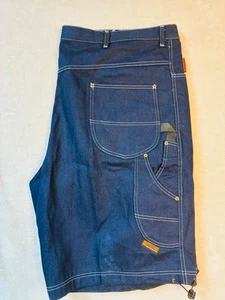 Graystone Rugged Sportswear Blue Denim Cargo Shorts Size 54 - Picture 1 of 12