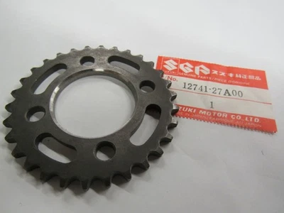 SUZUKI GSX600 GSXR750 НОВАЯ ИЗ СТАРЫХ ЗАПАСОВ ОРИГИНАЛЬНАЯ ЗВЕЗДОЧКА РАСПРЕДЕЛИТЕЛЬНОГО ВАЛА GSX 600 GSXR 750 12741-27A00 - Изображение 1 из 2