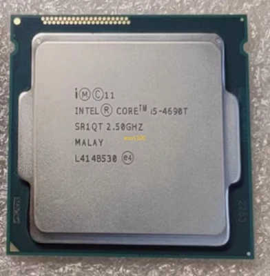 Intel Core i5-4690T 2.5 GHz 4-Core LGA 1150 SR1QT Tested CPU Processor i5-4690T - Image 1 of 4