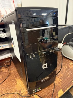 COMPAQ PRESARIO | TOWER ONLY | 500GB HD | 3GB RAM | WINDOWS 10 | TESTED & WORKS - Image 1 of 4