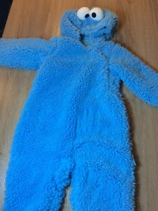 Pottery Barn Kinder Krümelmonster Halloween Kostüm Gr. 6-12 Monate Neu mit Etikett Sesamstraße - Bild 1 von 1