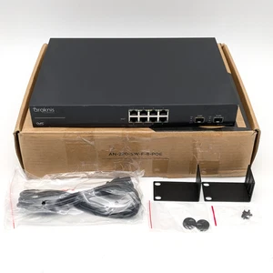 Araknis 220 Series L2 Managed 8-Port Gigabit PoE+ Switch (AN-220-SW-F-8-POE) - Picture 1 of 7