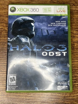 Halo 3: ODST para Microsoft XBOX 360 Juegos y Estuche Probado y Funcionando Foto 1 de 4