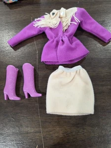 Vintage 1995 Barbie Western Fun Fashions Cowgirl Outfit mit Stiefeln RAR! - Bild 1 von 12