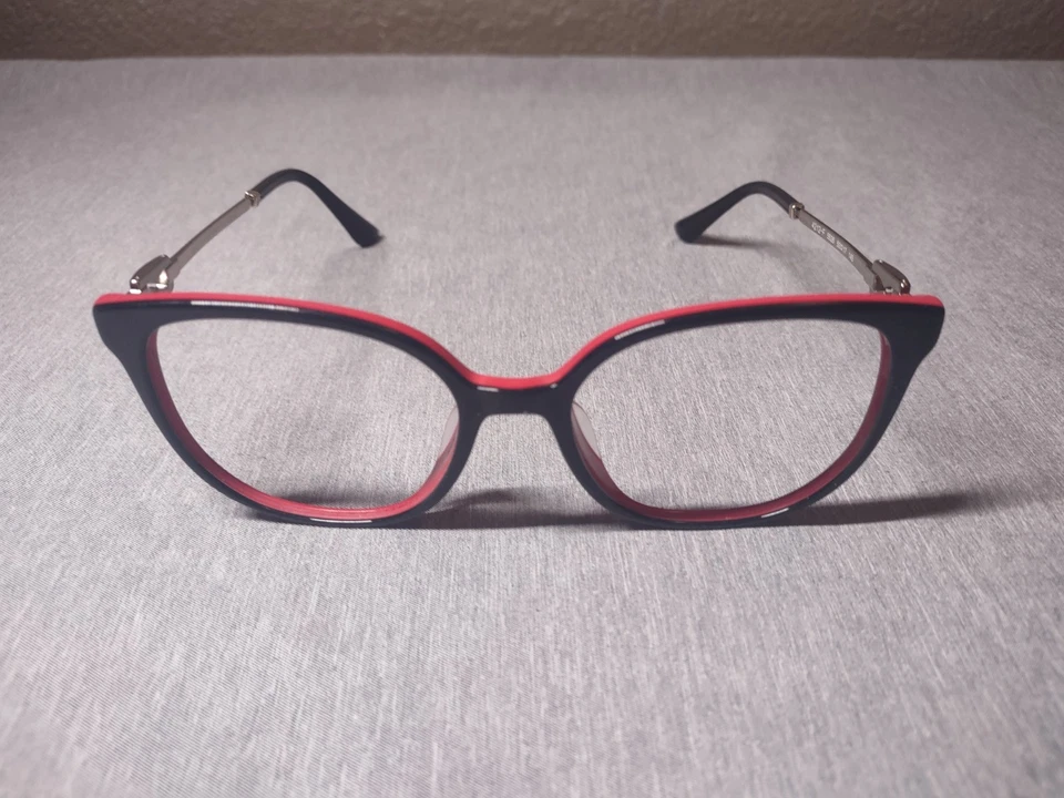 Marco de gafas para mujer BVLGARI 4212-F 5526 negro y rojo Foto 1 de 3