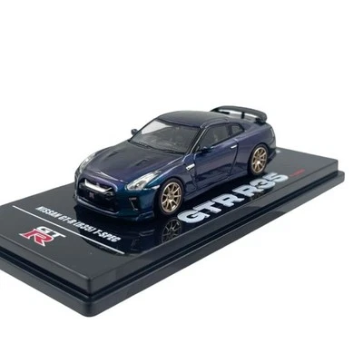 Modellino Auto Inno Models 1/64 Nissan GT-R T-Spec Coupe 2009 Purple - Immagine 1 di 3