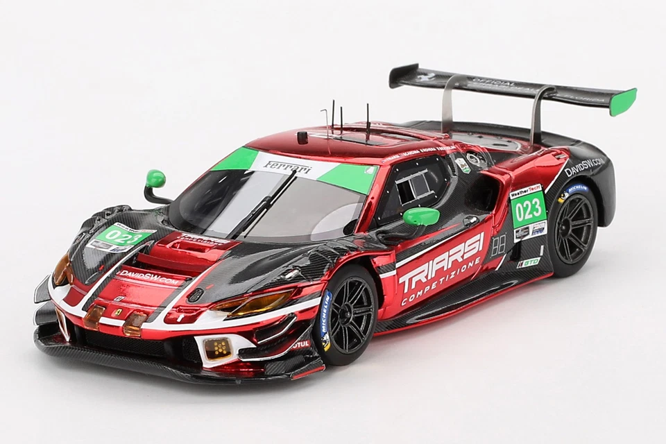 Bbr Cs007 1/43 Ferrari 296 Gt3 Imsa Daytona 24H 2023 #023 Triarsi Competizione
