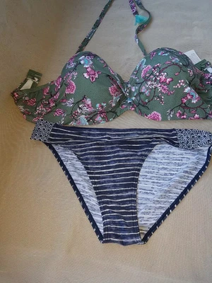 esprit bikini oberteil  cup 85 F  hose 42  , - Bild 1 von 4