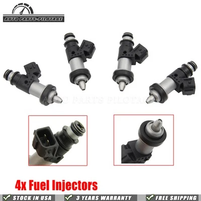 4x Fuel Injectors 1571024F00 For Suzuki GSXR 600 750 1000 Hayabusa GSX1300 R RZ — 第 1/4 张图片