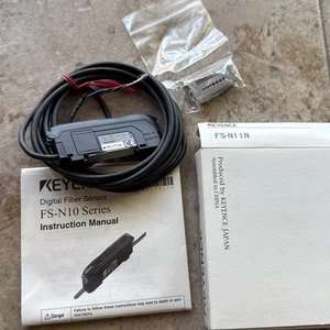 NEW Fiber Optic Digital Amplifier Sensor For KEYENCE FS-N11N FSN11N 12-24VDC - Picture 1 of 1