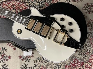 Gibson Custom Shop Murphy Lab 1957 Les Paul Custom 3-PU w/Bigs - Picture 1 of 10