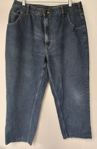 Haband Casual Joe Jeans Elastic Waist Denim Casual Comfort Size 38/23 - Picture 1 of 6