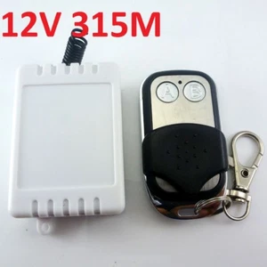 315MHz DC 12V 1-5000S adjustable delay timer RF Wireless Relay Remote Switch - Picture 1 of 4