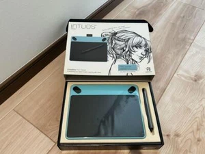 Wacom Intuos Pen Tablet CTH-490 Blue - Picture 1 of 7