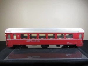 LGB 30510 Passenger Car 2nd Class B 2495 RhB Ferrovia retica G Scale w/ Orig Box - Picture 1 of 17