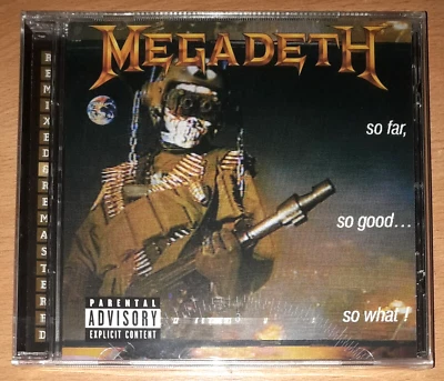 Megadeth - So Far, So Good... So What! CD Remixed, Remastered 2004 *Neu/OPV* - Bild 1 von 2