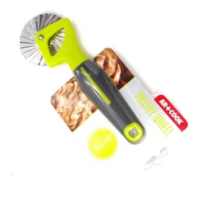 Art+Cook Gebäckscheibe rutschfest ergonomischer Griff Edelstahlklinge - grün - Bild 1 von 4